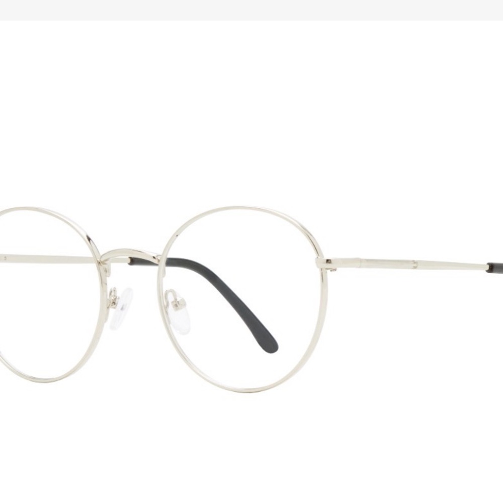 Chic Gold Round Glasses